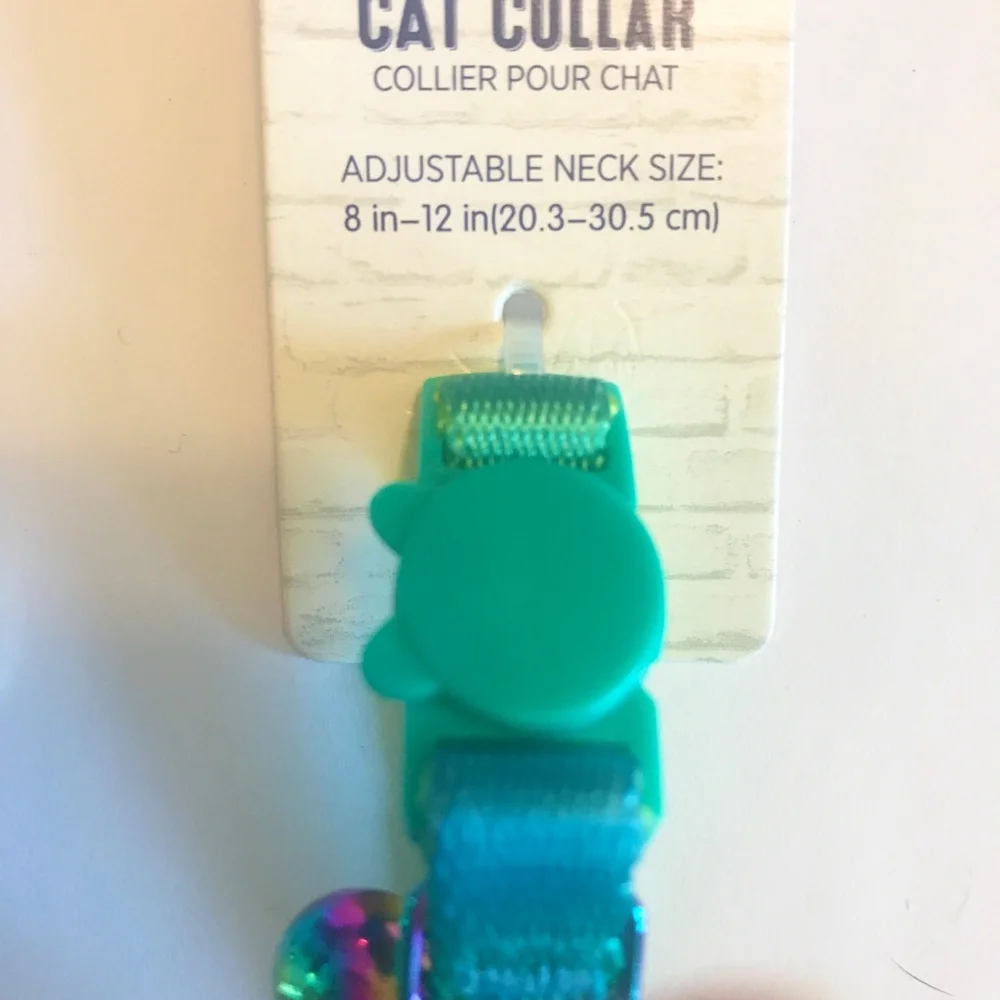 Whisker City 2 Easy Release Adult Cat Collars Adjustable Tie Dye & Green Ombré - Picture 4 of 12